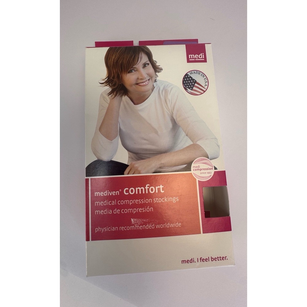 mediven Comfort Medical Compression Stockings,  Natural, Calf  30-40 ct, sz‎ III